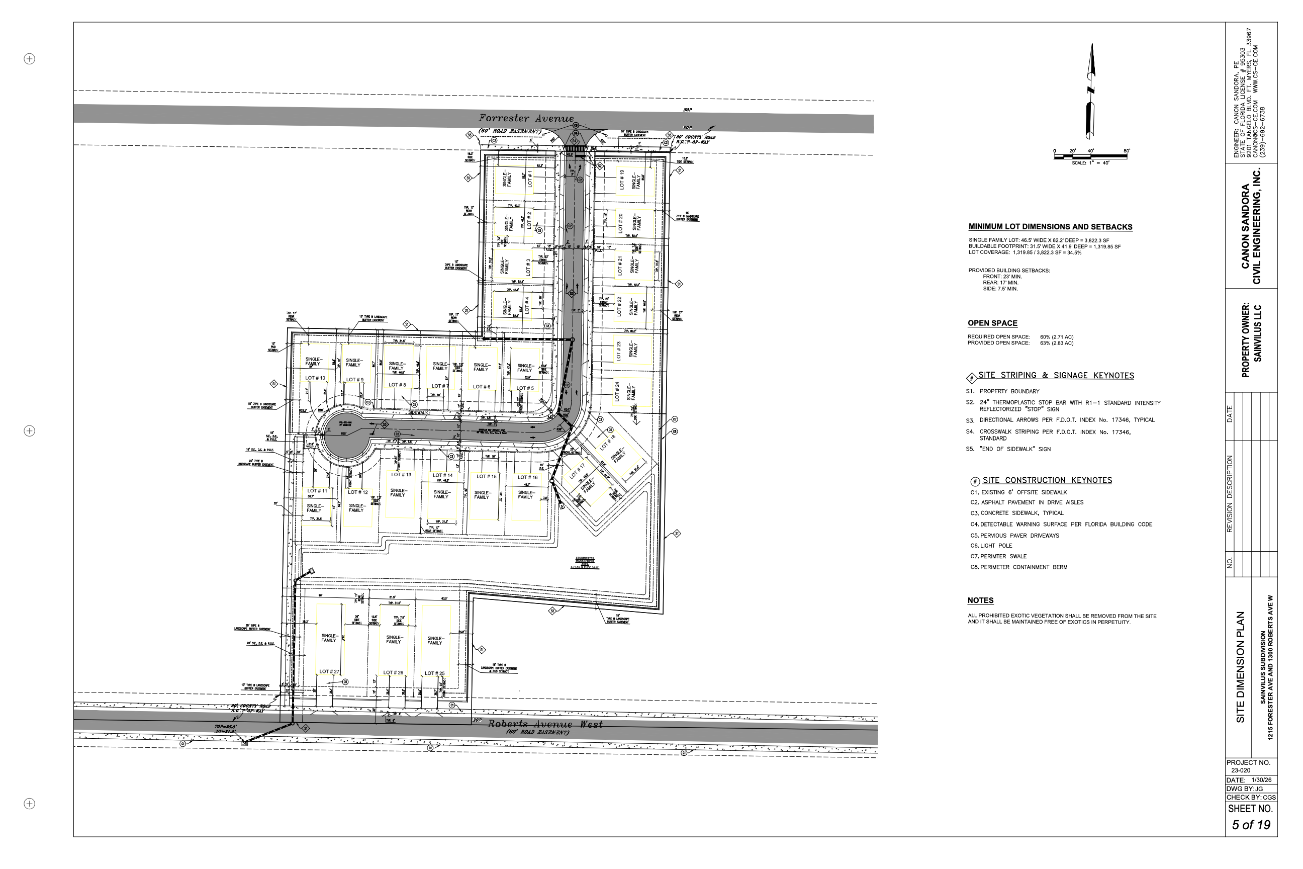 Sainvilus Subdivision
(Immokalee)