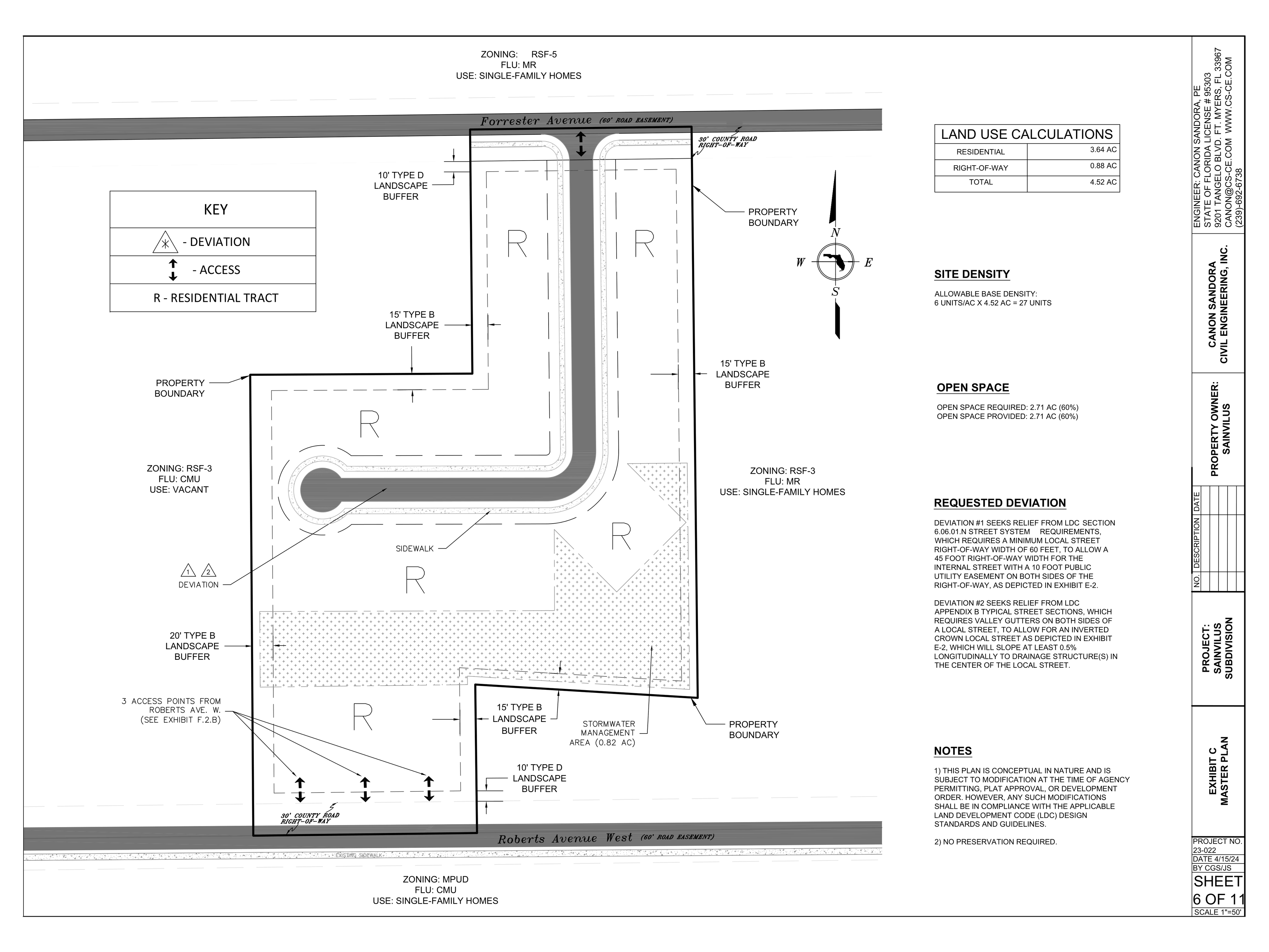 Sainvilus Subdivision
(Collier County)